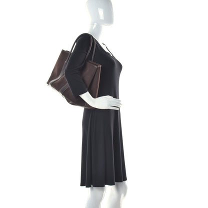 Hermes Toile Negonda Garden Party Tote 36 MM Chocolate 2 of 15