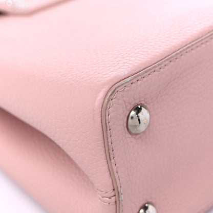 Louis Vuitton Taurillon Flowers Capucines PM Magnolia 10 of 20