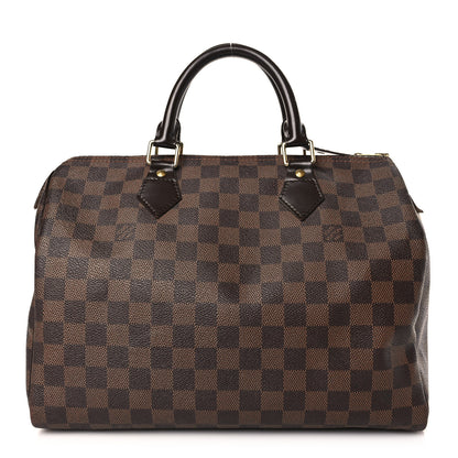Louis Vuitton Damier Ebene Speedy 30 1 of 11