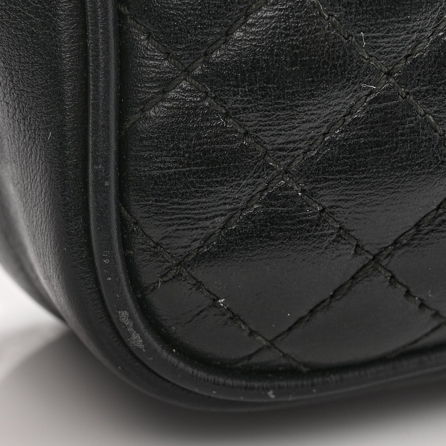 Calfskin Trapuntata Web Mini GG Shoulder Bag Black