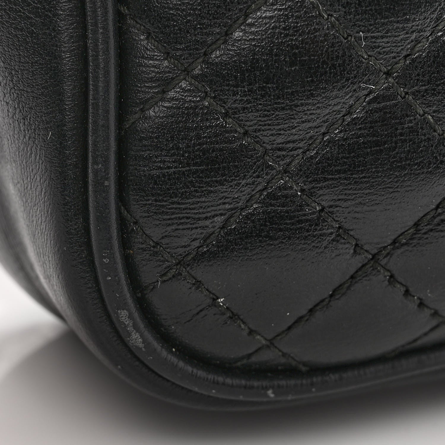 Gucci Calfskin Trapuntata Web Mini GG Shoulder Bag Black 13 of 16