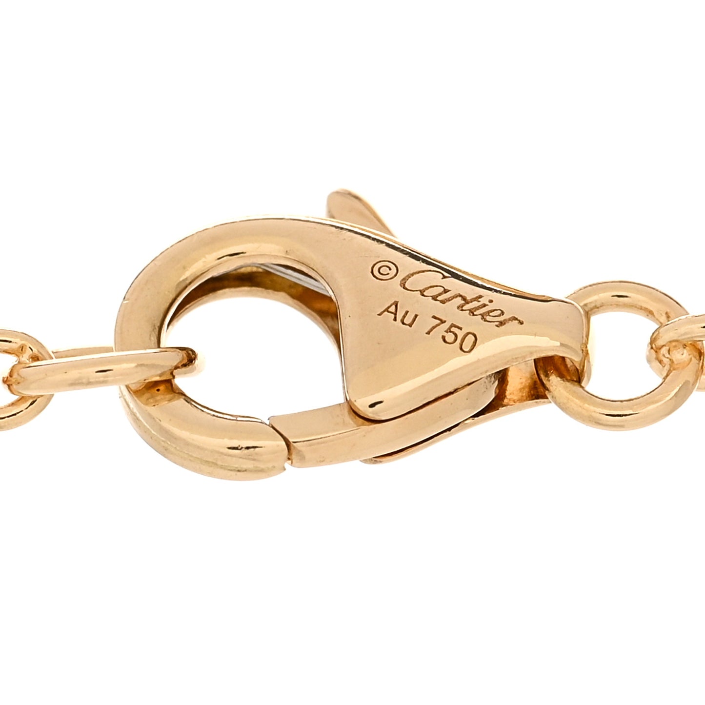 18K Yellow Gold Interlocking LOVE Bracelet