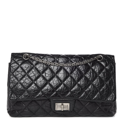 Chanel Aged Calfskin Quilted 2.55 Reissue 227 Flap Black 1 of 15