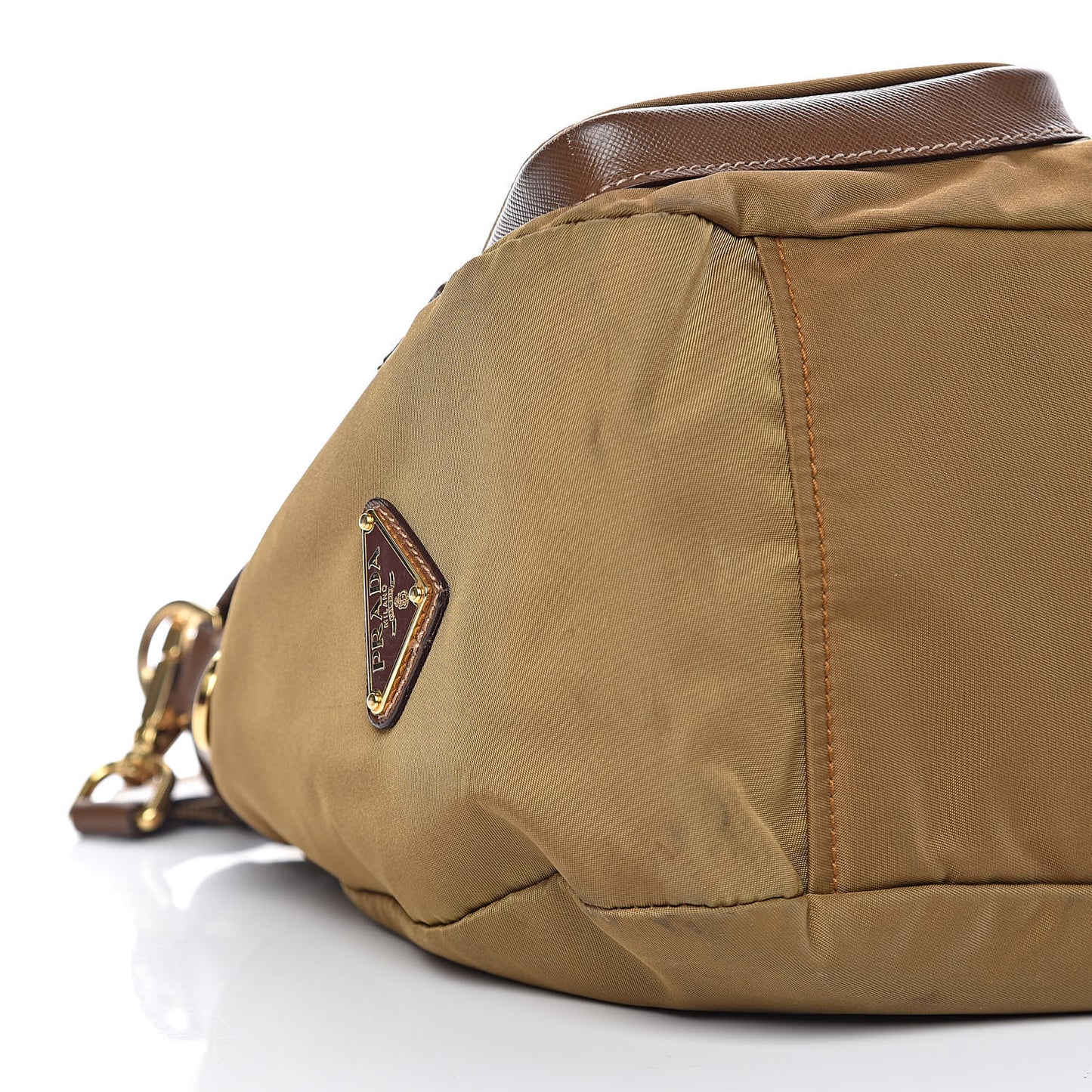 Nylon Saffiano Vela Messenger Bag