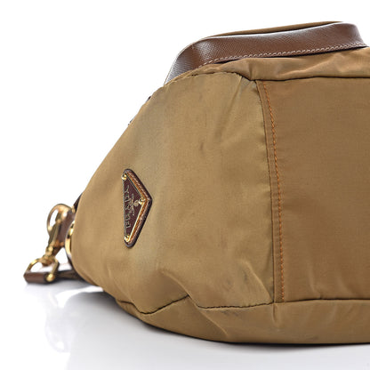Prada Nylon Saffiano Vela Messenger Bag 12 of 15