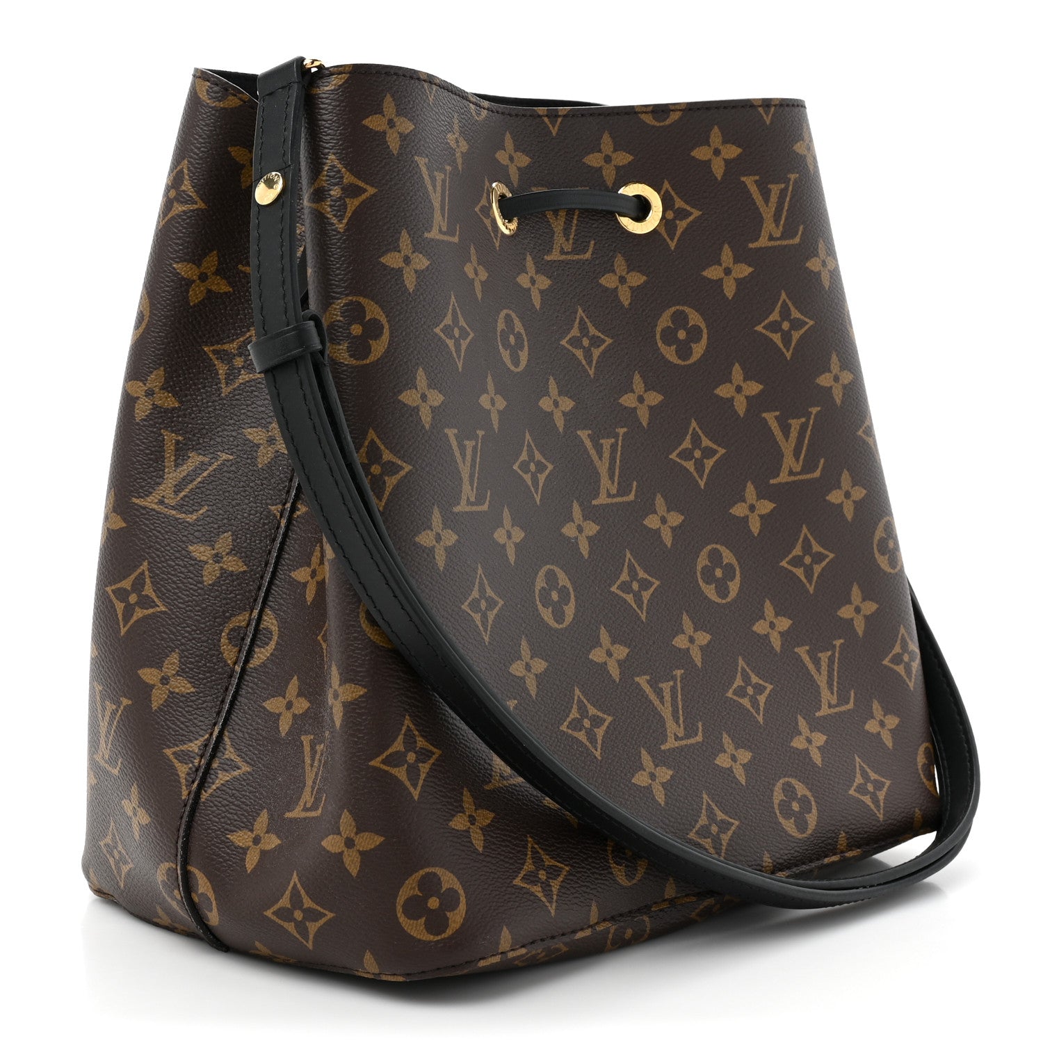 Louis Vuitton Monogram Neonoe MM Black 3 of 14