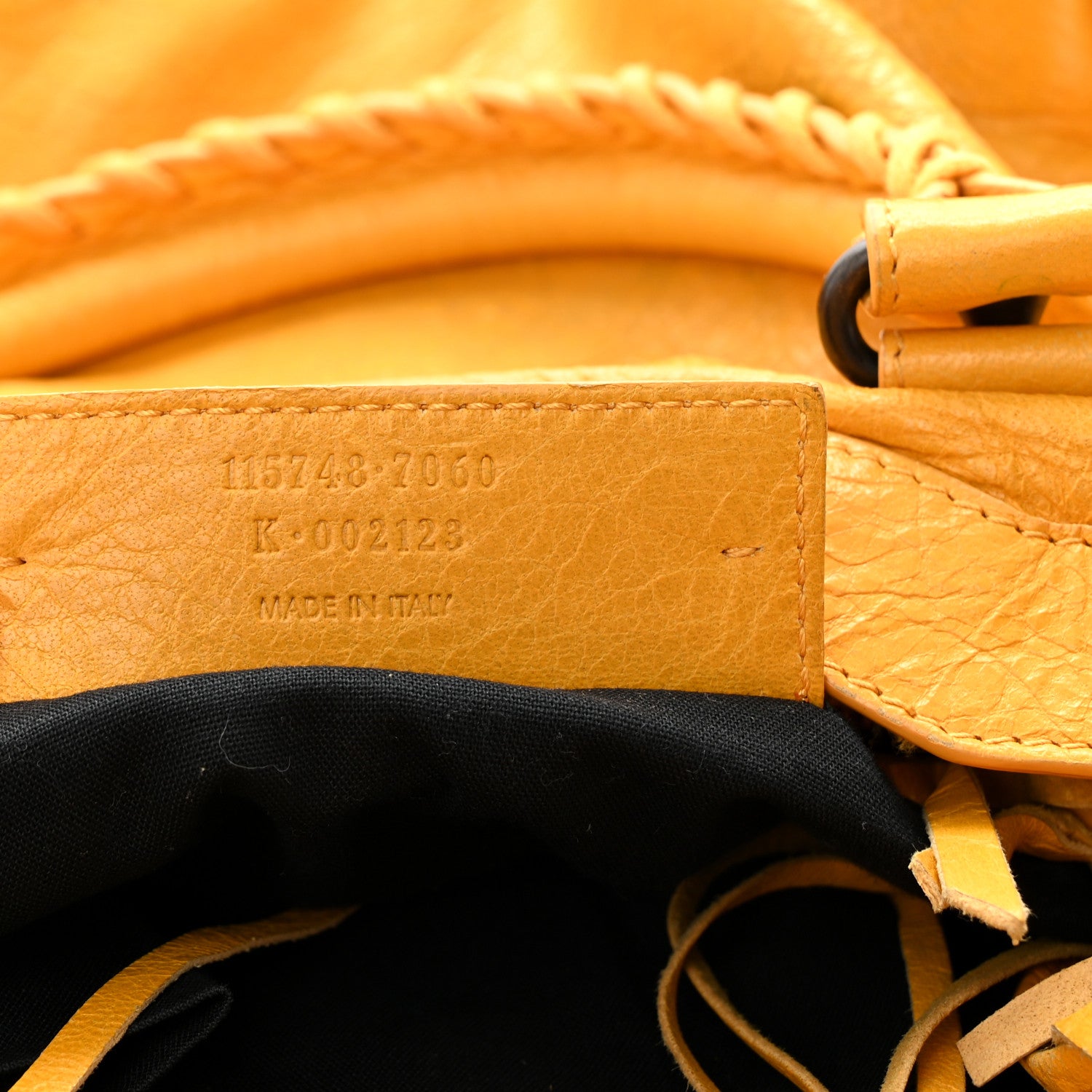 Balenciaga Agneau Classic Hardware City Jaune Moutarde 8 of 11