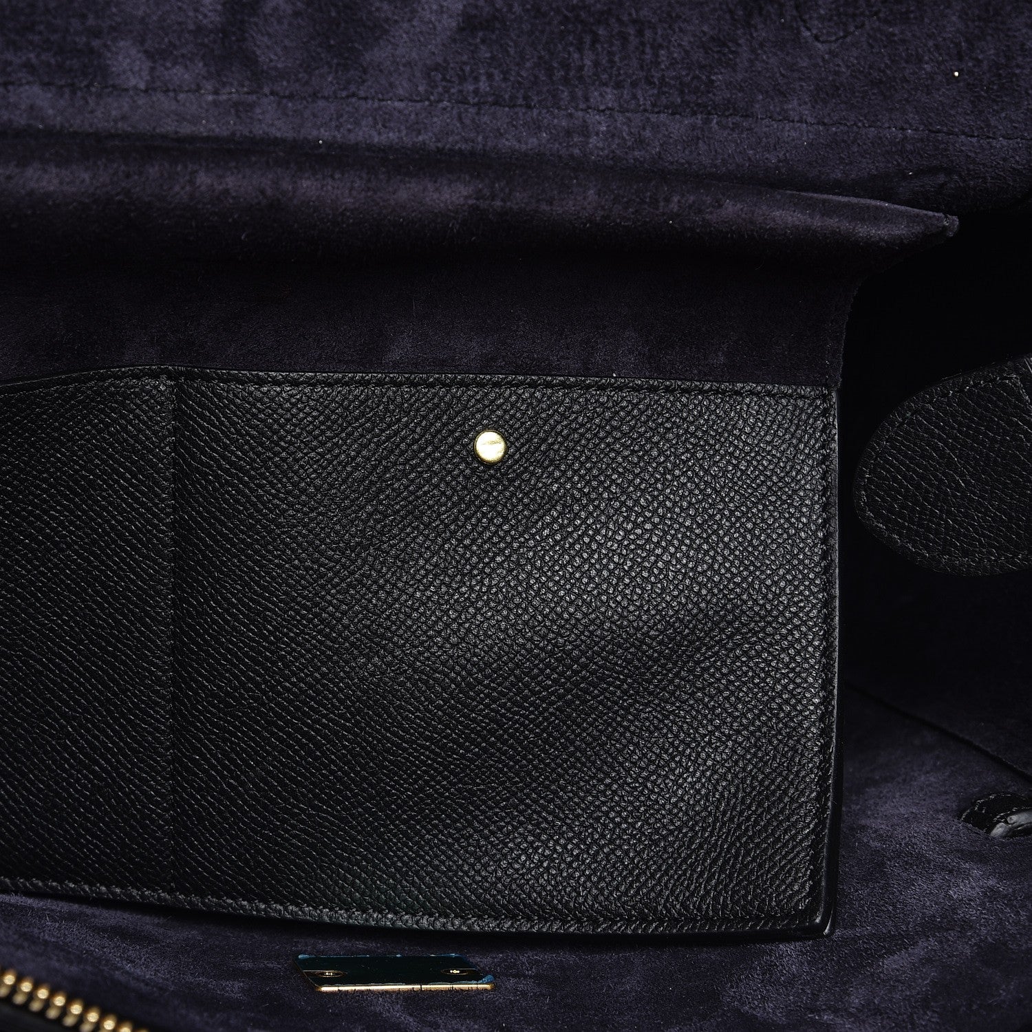 Celine Grained Calfskin Mini Belt Bag Black 14 of 14