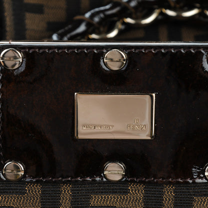 Fendi Zucca Mia Tote Tobacco 6 of 8