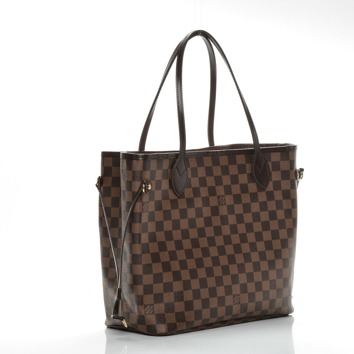 Damier Ebene Neo Neverfull MM Rose Ballerine