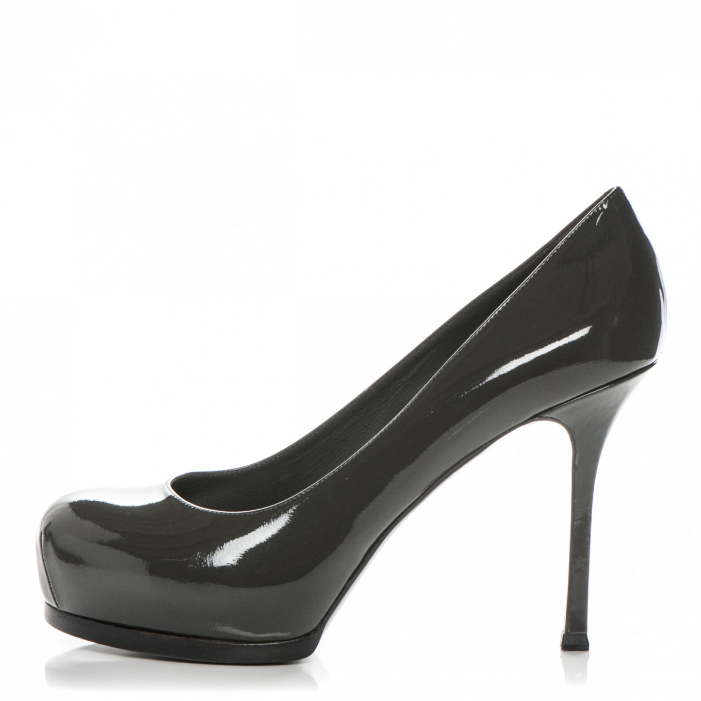 Vitello Vernice Tribtoo 80 Pumps 39.5 Grey