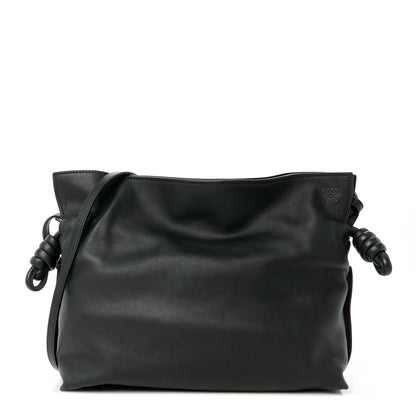 Loewe Nappa Medium Flamenco Knot Bag Black 1 of 10