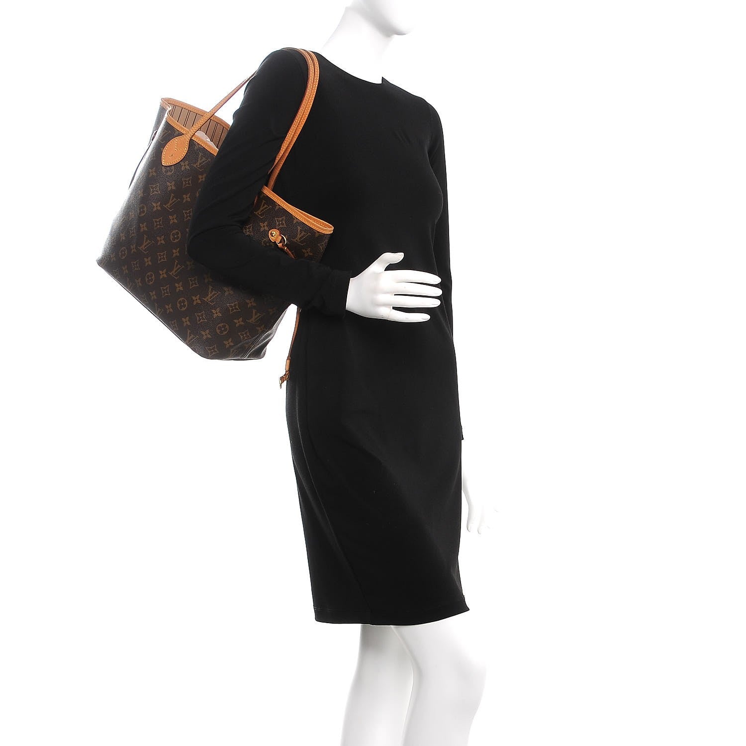Louis Vuitton Monogram Neo Neverfull MM 3 of 25