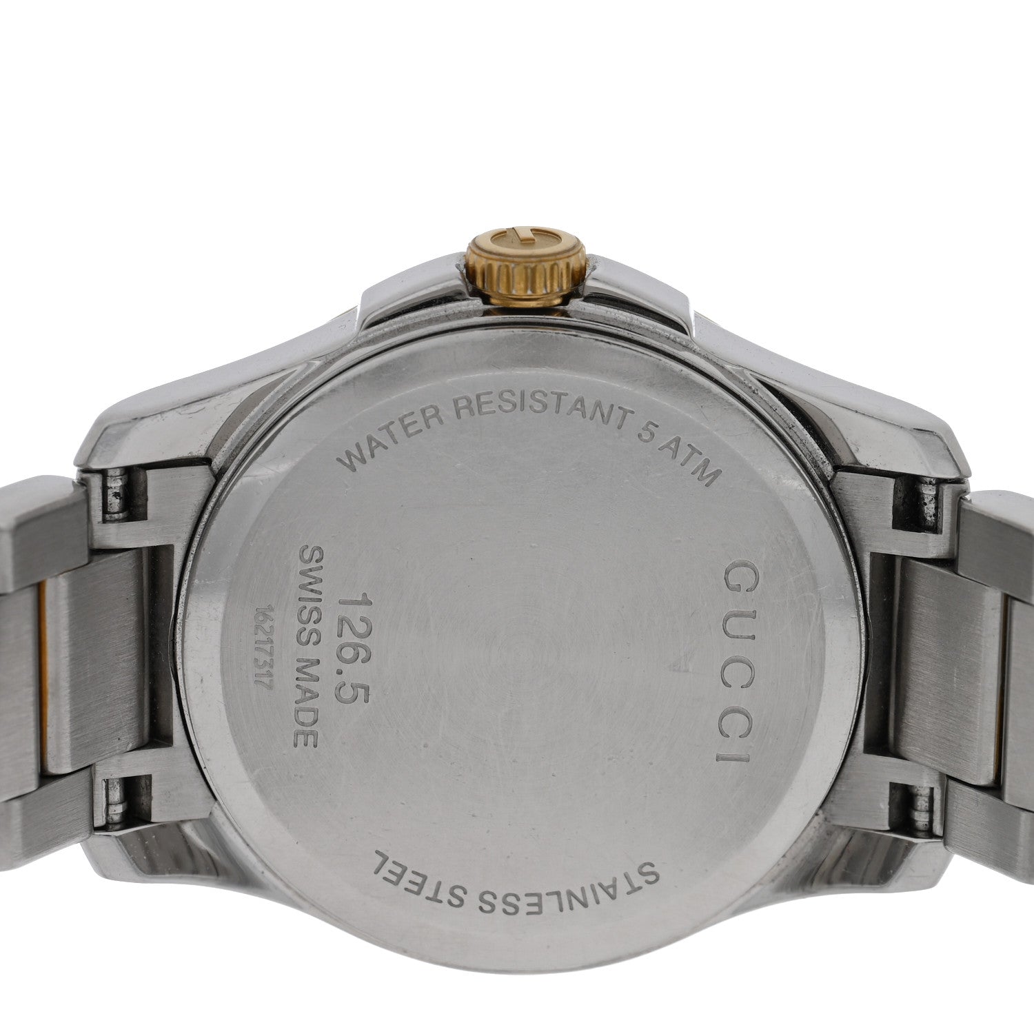 Gucci Stainless Steel 27mm G-Timeless Two Tone Quartz Watch 4 of 5