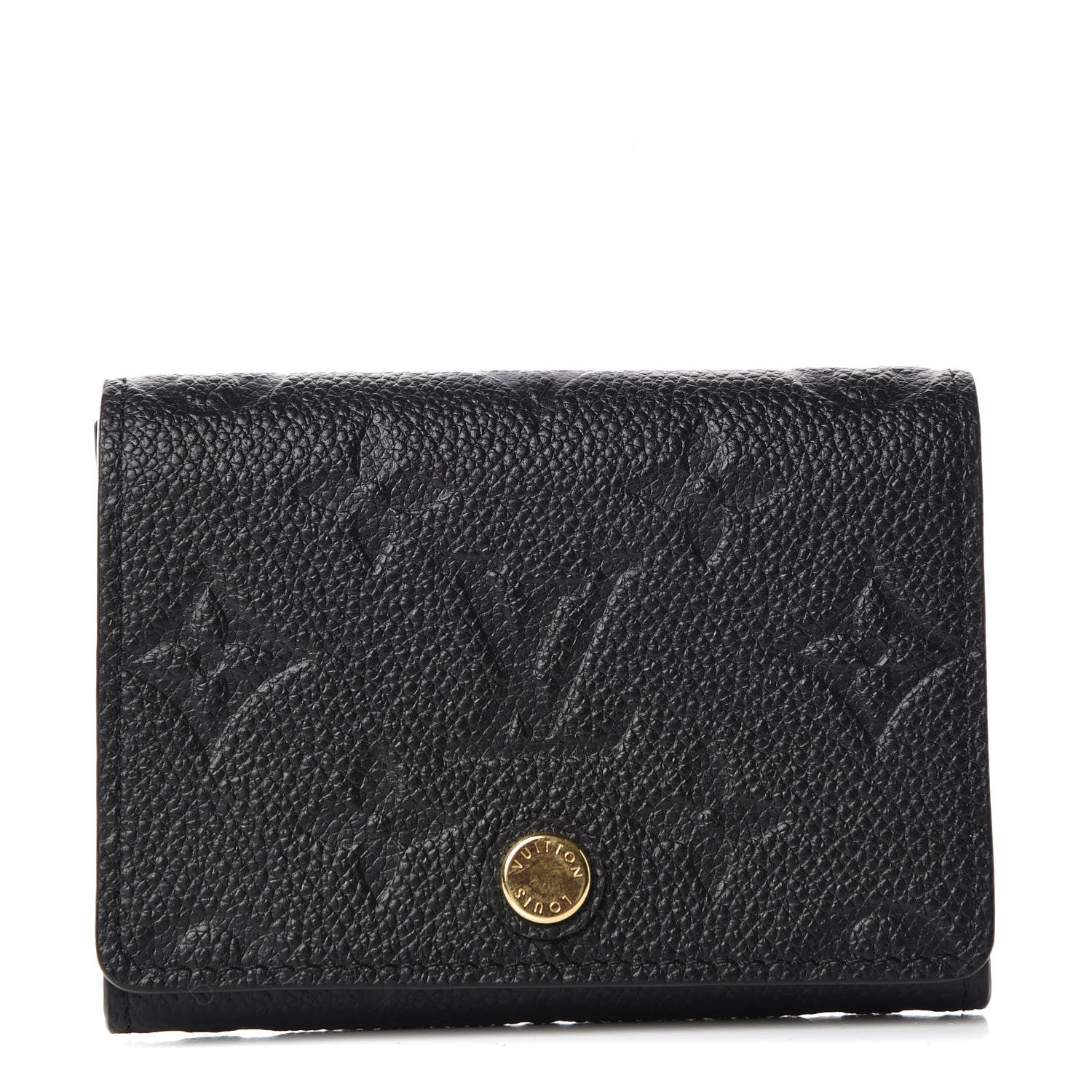 Louis Vuitton Empreinte Business Card Holder Black 1 of 9