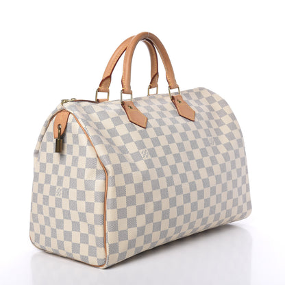 Louis Vuitton Damier Azur Speedy 35 3 of 10