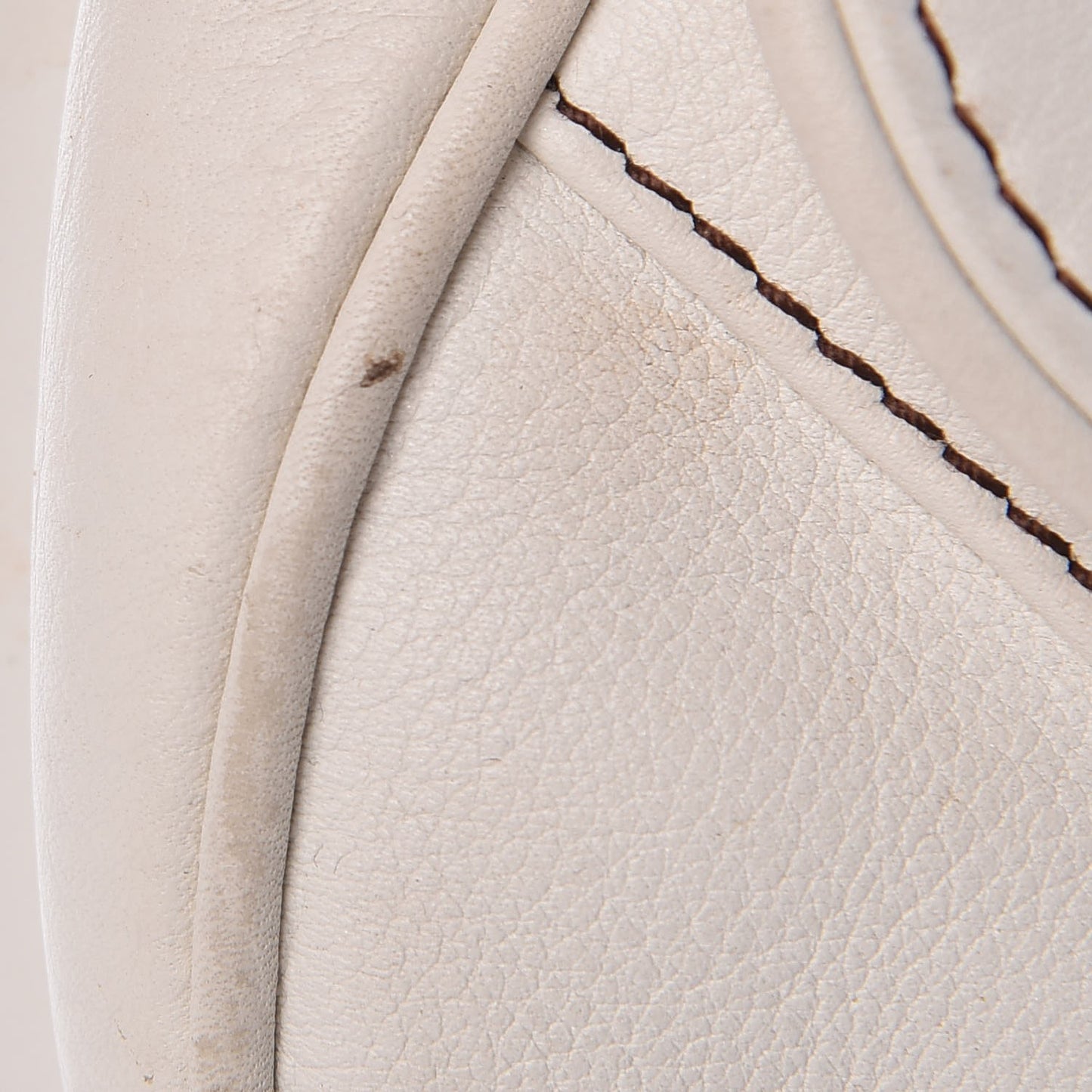 Calfskin Saddle Bag White