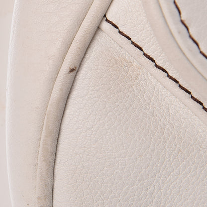 Christian Dior Calfskin Saddle Bag White 9 of 14