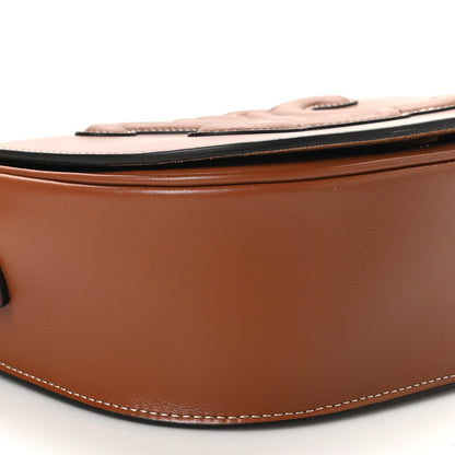 Celine Smooth Calfskin Cuir Triomphe Folco Crossbody Bag Tan 9 of 10