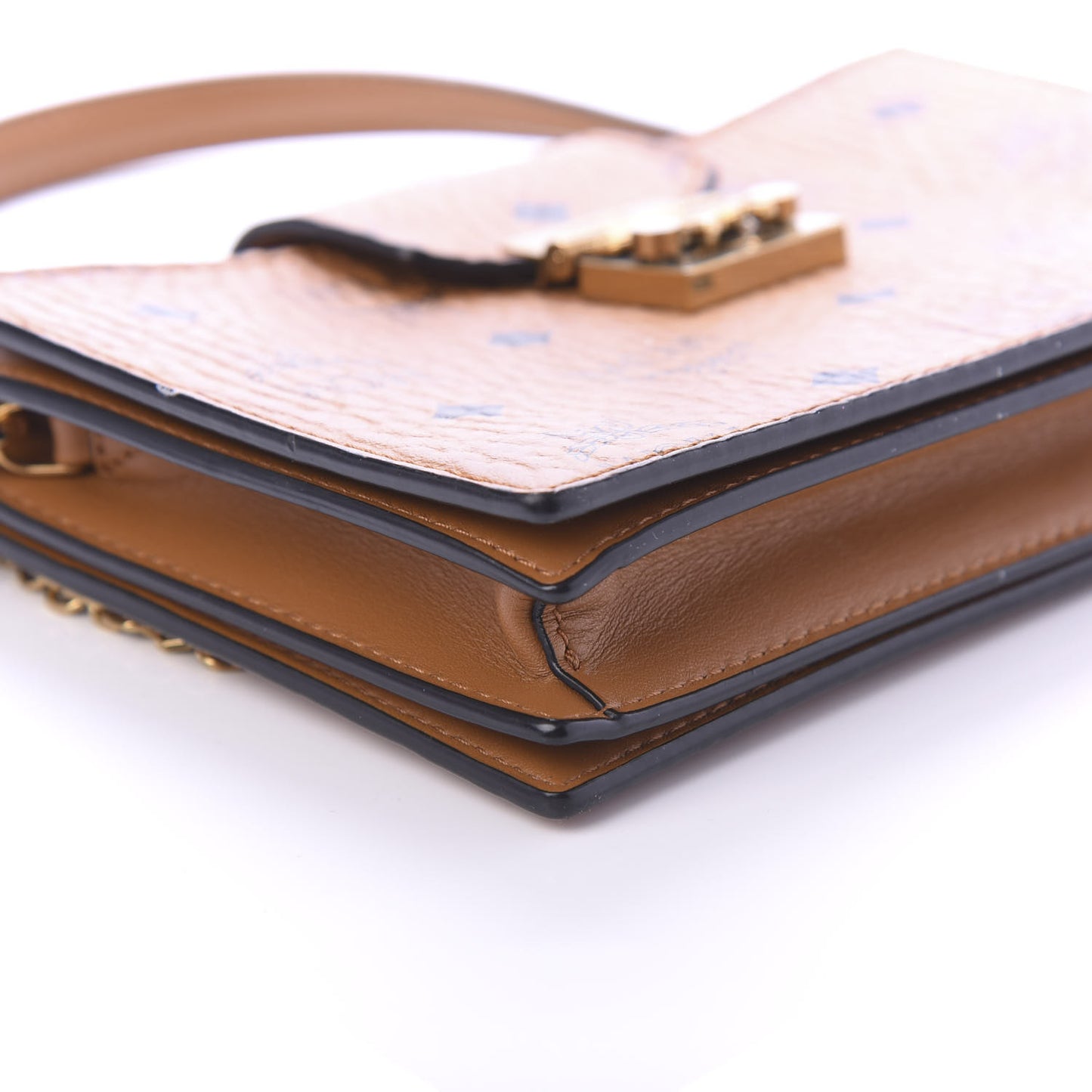 Visetos Small Crossbody Bag Cognac