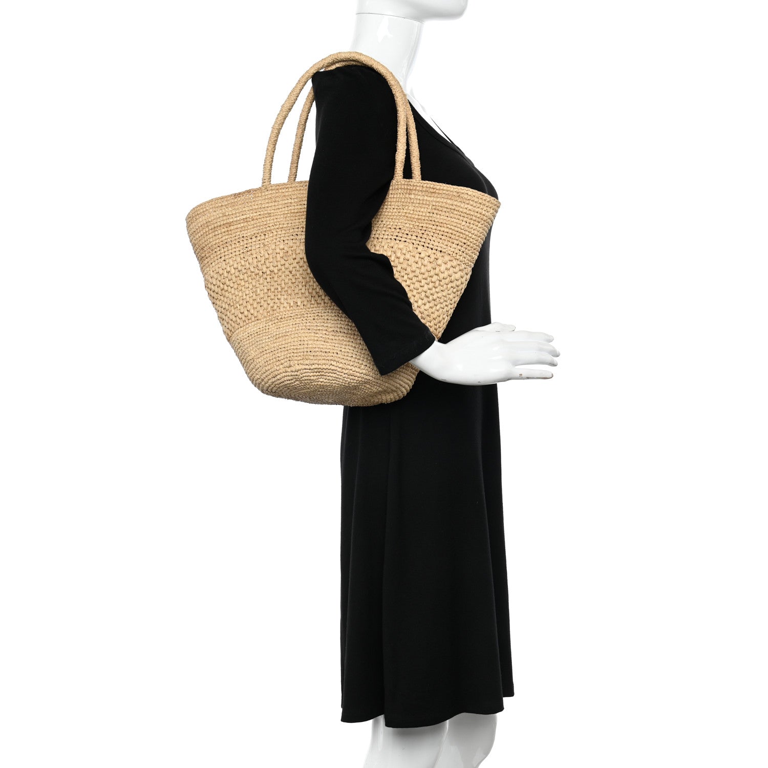 SALE!THE ROW EMILIE ラフィアトート／新品未使用 The Row Raffia Emilie Tote Bag Natural 1417212 – FASHIONPHILE