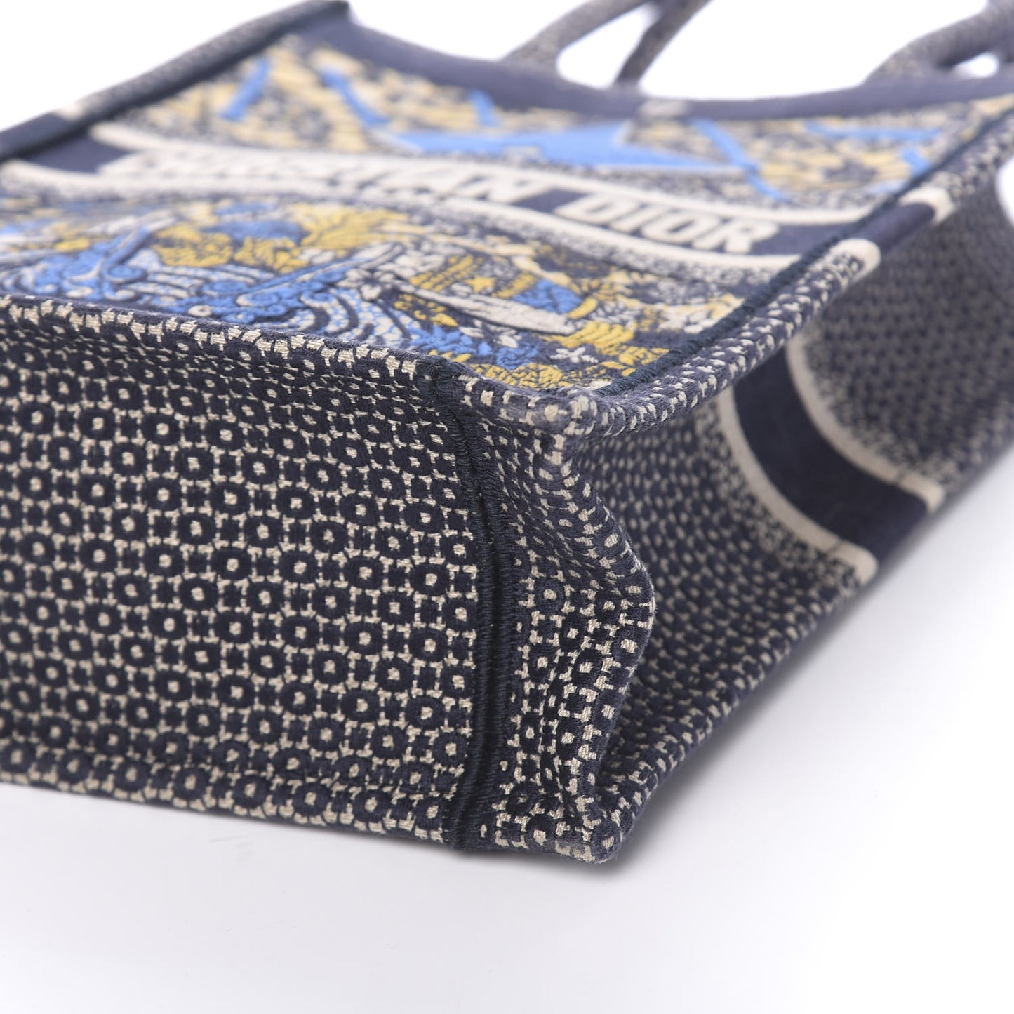 Canvas Embroidered Vertical L'Etoile Book Tote