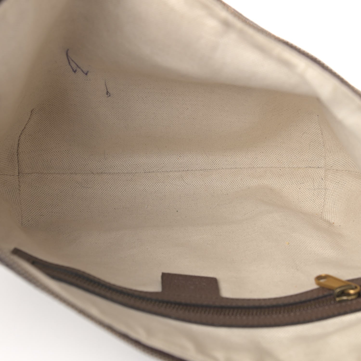 Gucci GG Supreme Monogram Web Small Ophidia Half Moon Hobo Brown 5 of 10