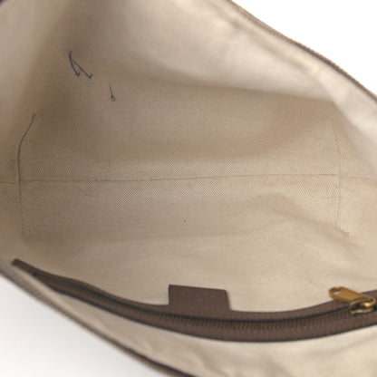 Gucci GG Supreme Monogram Web Small Ophidia Half Moon Hobo Brown 5 of 10