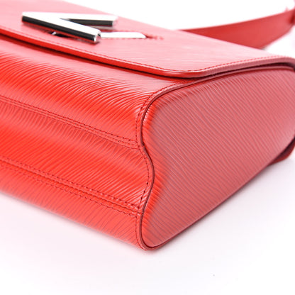 Louis Vuitton Epi Twist Shoulder Bag MM Coquelicot 8 of 10
