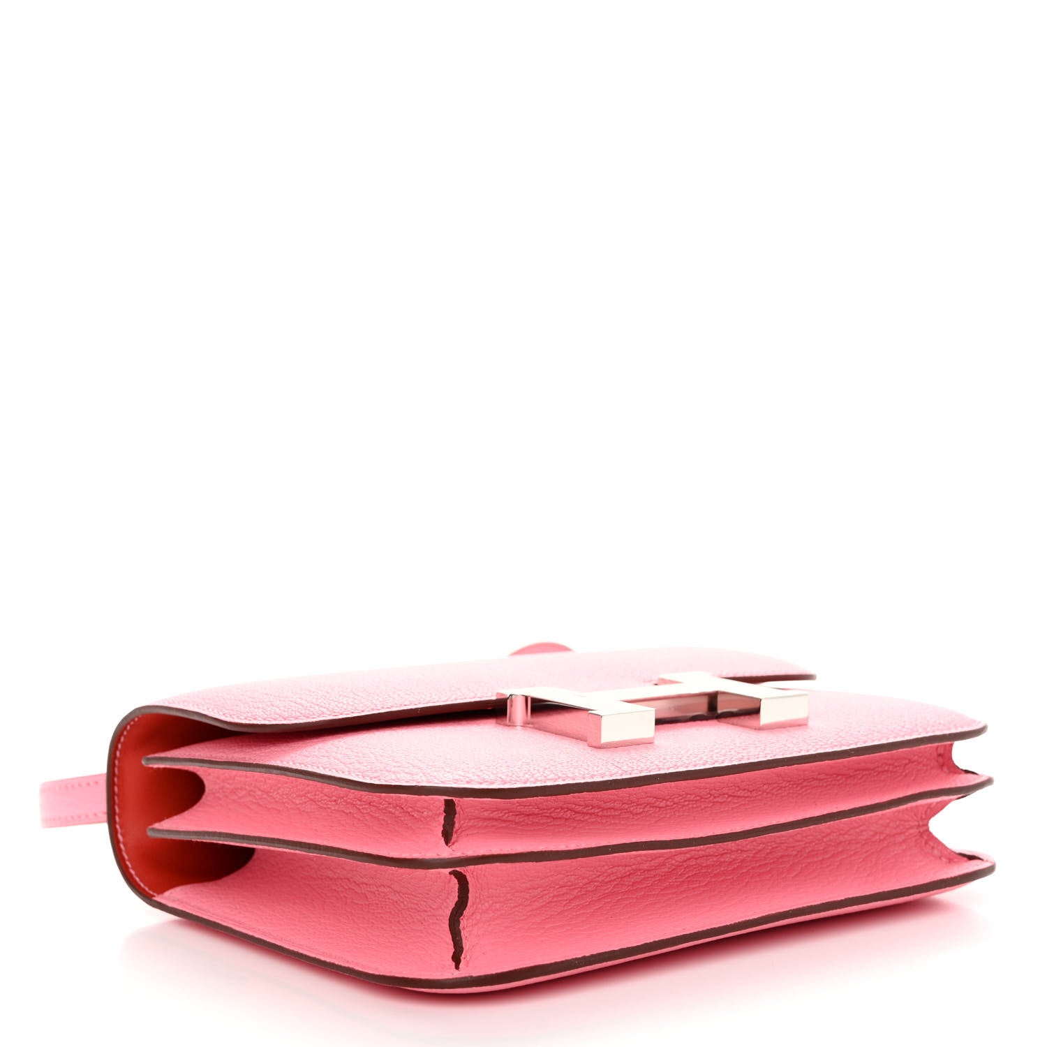 Hermes Chevre Mysore Verso Constance 18 Rose Confetti Sanguine 4 of 11