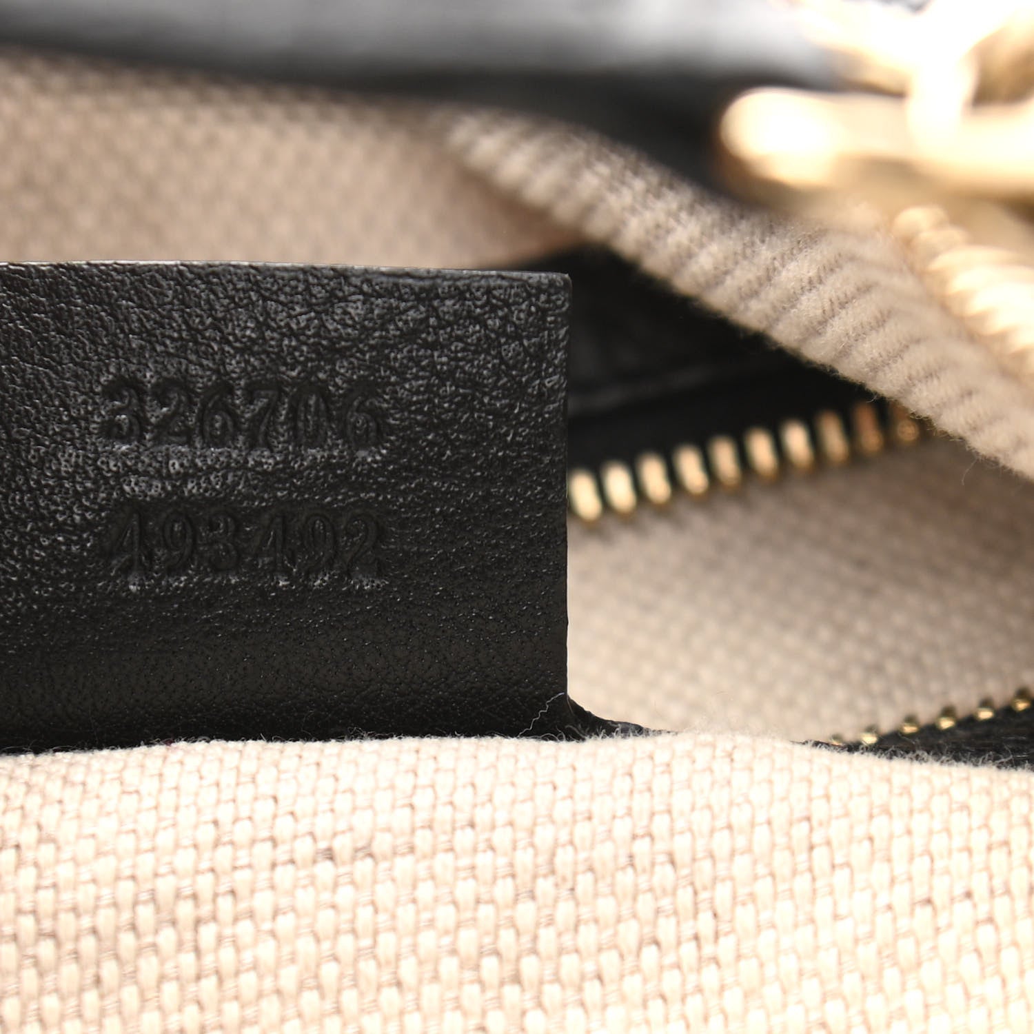 Gucci Pebbled Calfskin Medium Soho Chain Hobo Black 7 of 12