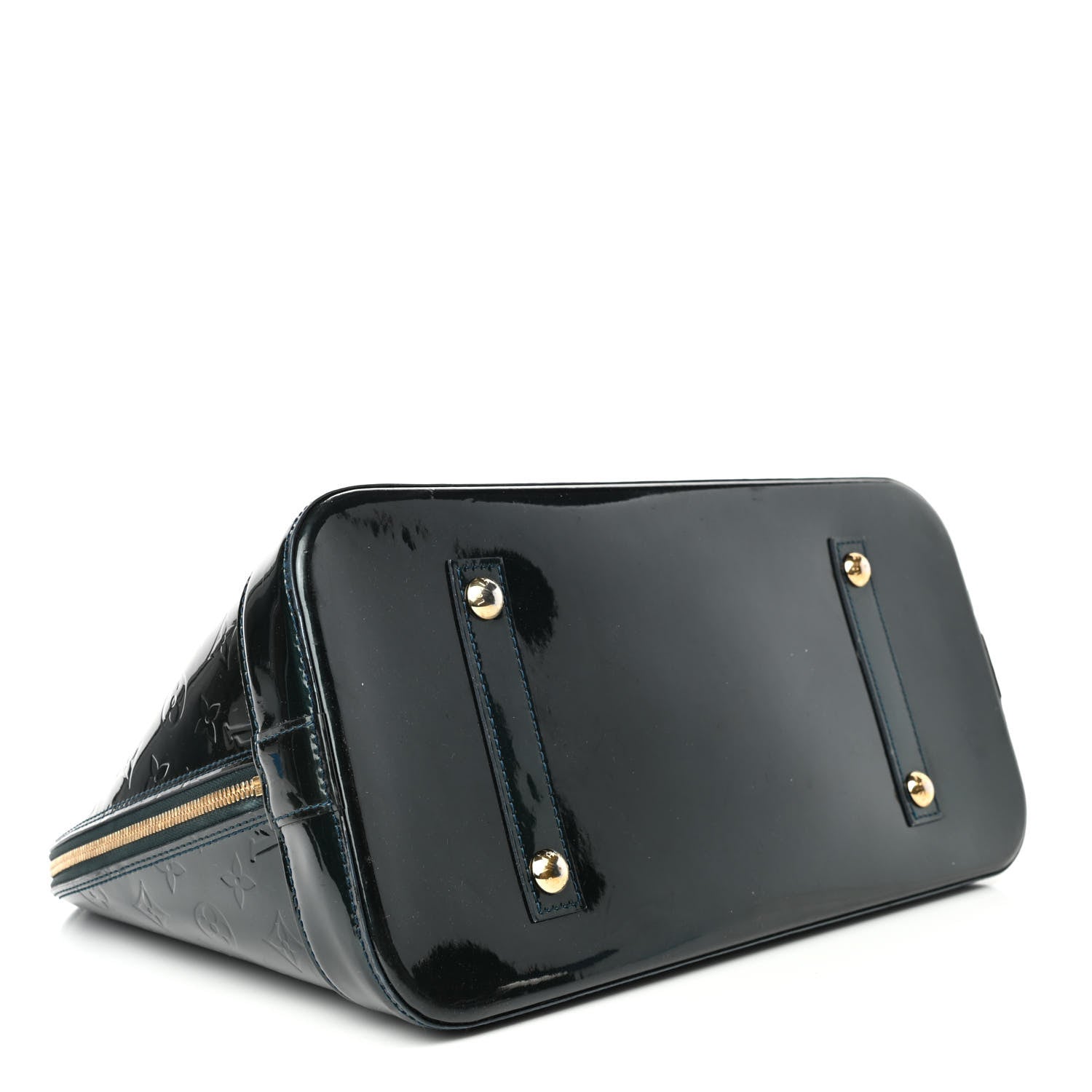 Louis Vuitton Vernis Alma GM Blue Nuit 3 of 5