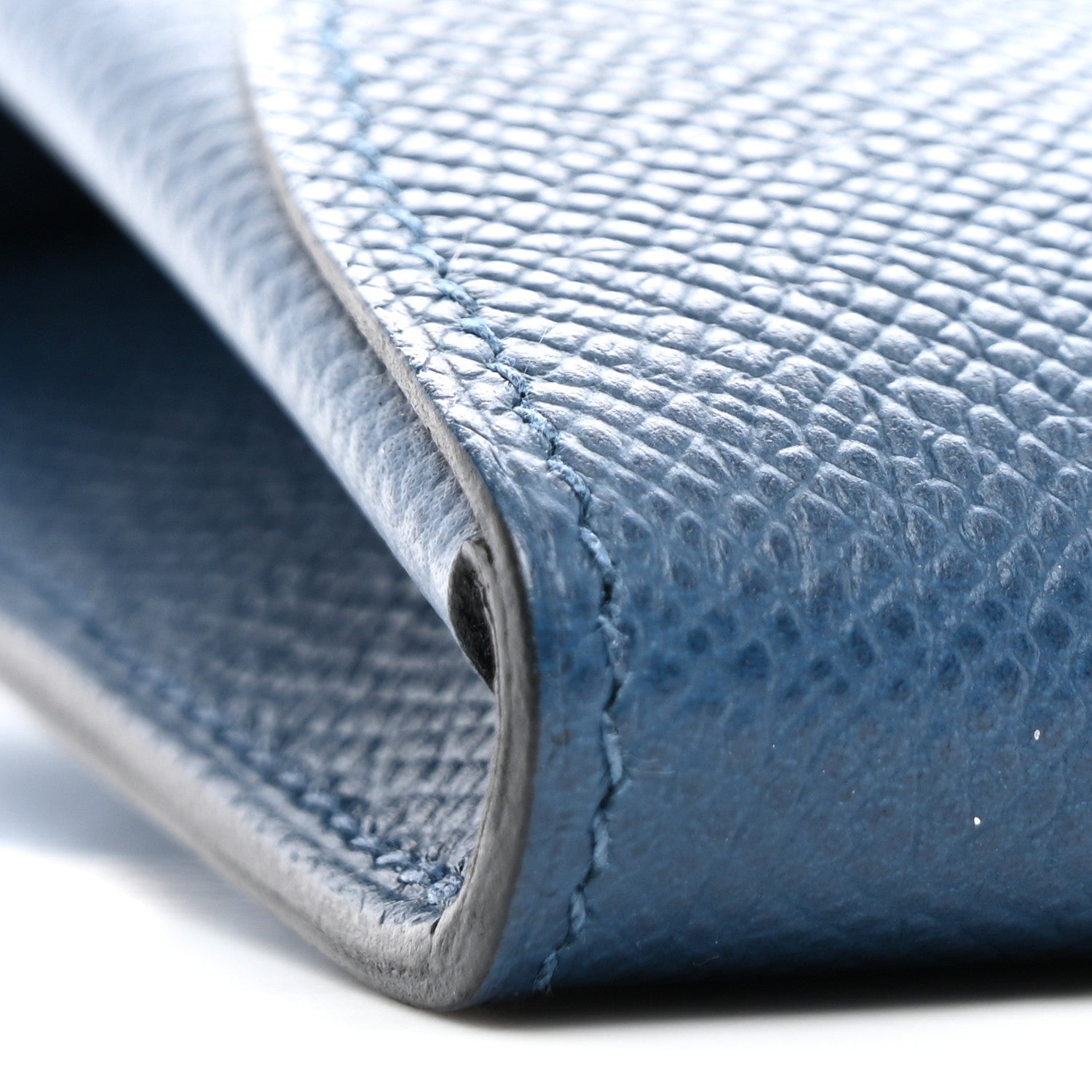 Hermes Epsom Maillon Wallet To Go Deep Bleu 9 of 11