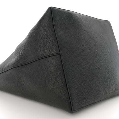 The Row Grained Calfskin Park Tote Three Black 10 of 13