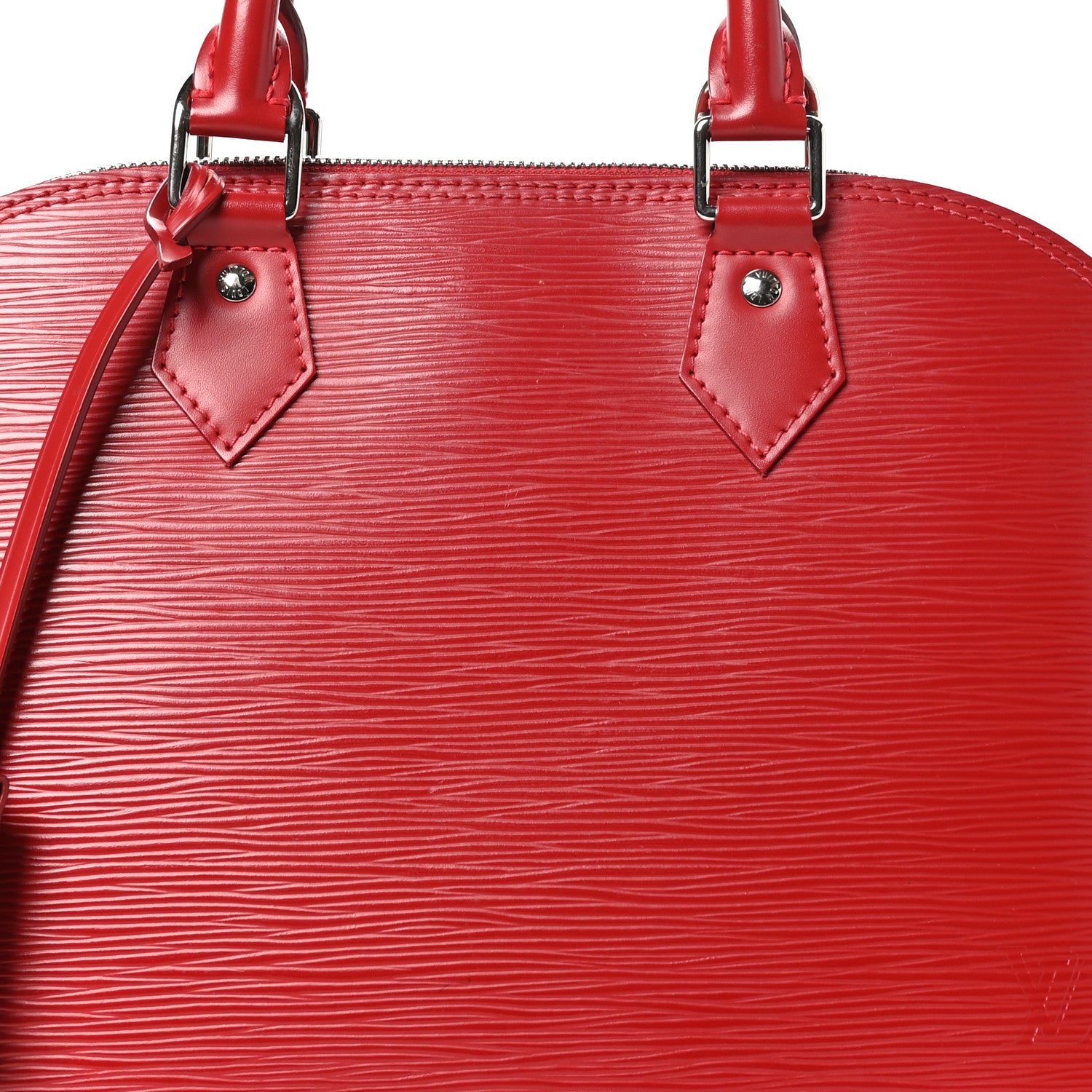 Louis Vuitton Epi Alma PM Castillan Red 8 of 10