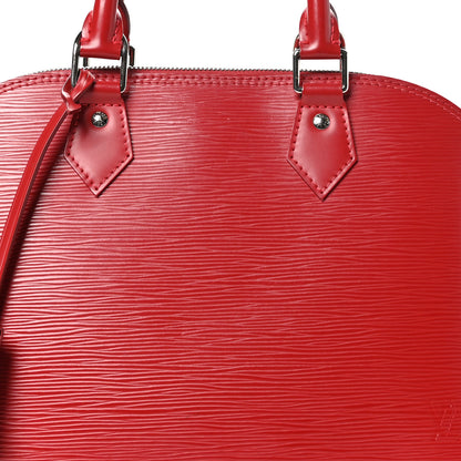Louis Vuitton Epi Alma PM Castillan Red 8 of 10