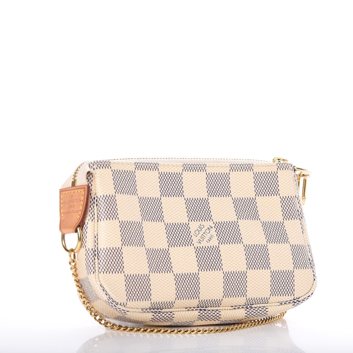 Louis Vuitton Damier Azur Mini Pochette Accessories 3 of 7
