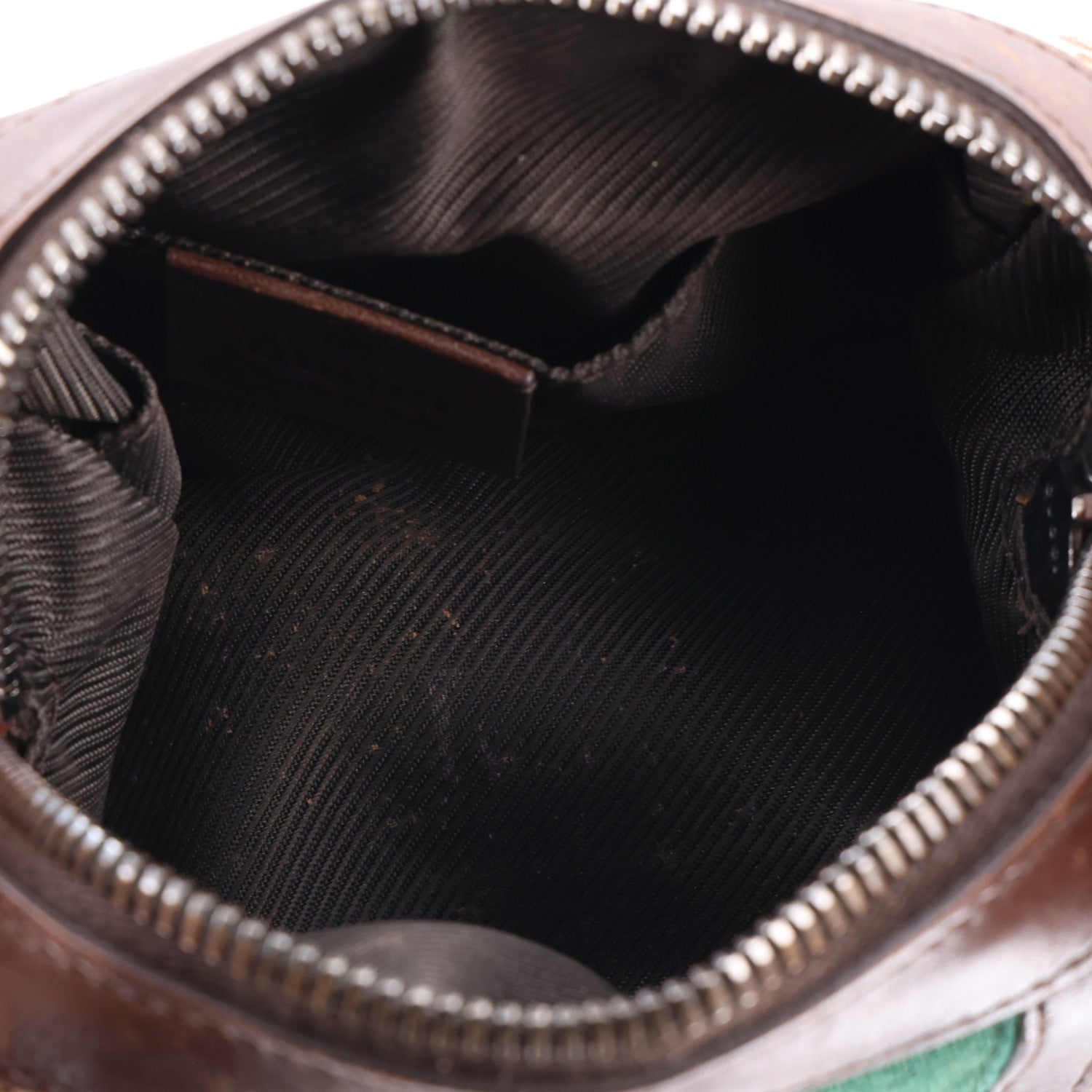 Gucci Monogram Web Small Cosmetic Case Dark Brown 5 of 10