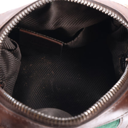 Gucci Monogram Web Small Cosmetic Case Dark Brown 5 of 10