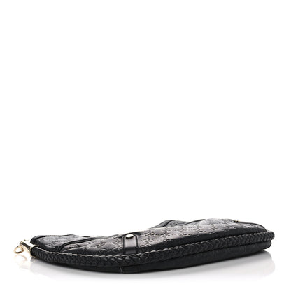 Gucci Guccissima Britt Medium Shoulder Bag Black 4 of 10
