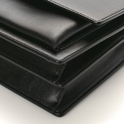 Saint Laurent Calfskin Medium Monogram Sunset Black 8 of 8