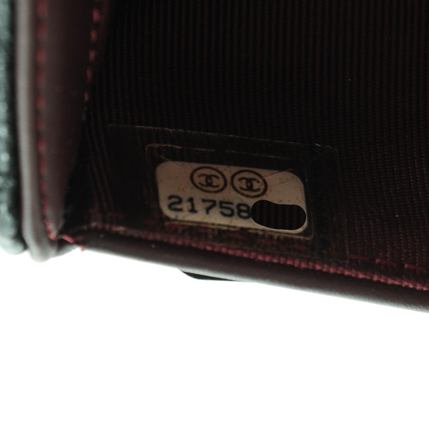 Chanel Caviar Quilted Zipped Pocket Wallet Black 8 of 8