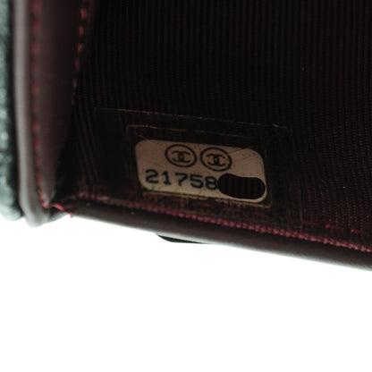 Chanel Caviar Quilted Zipped Pocket Wallet Black 8 of 8