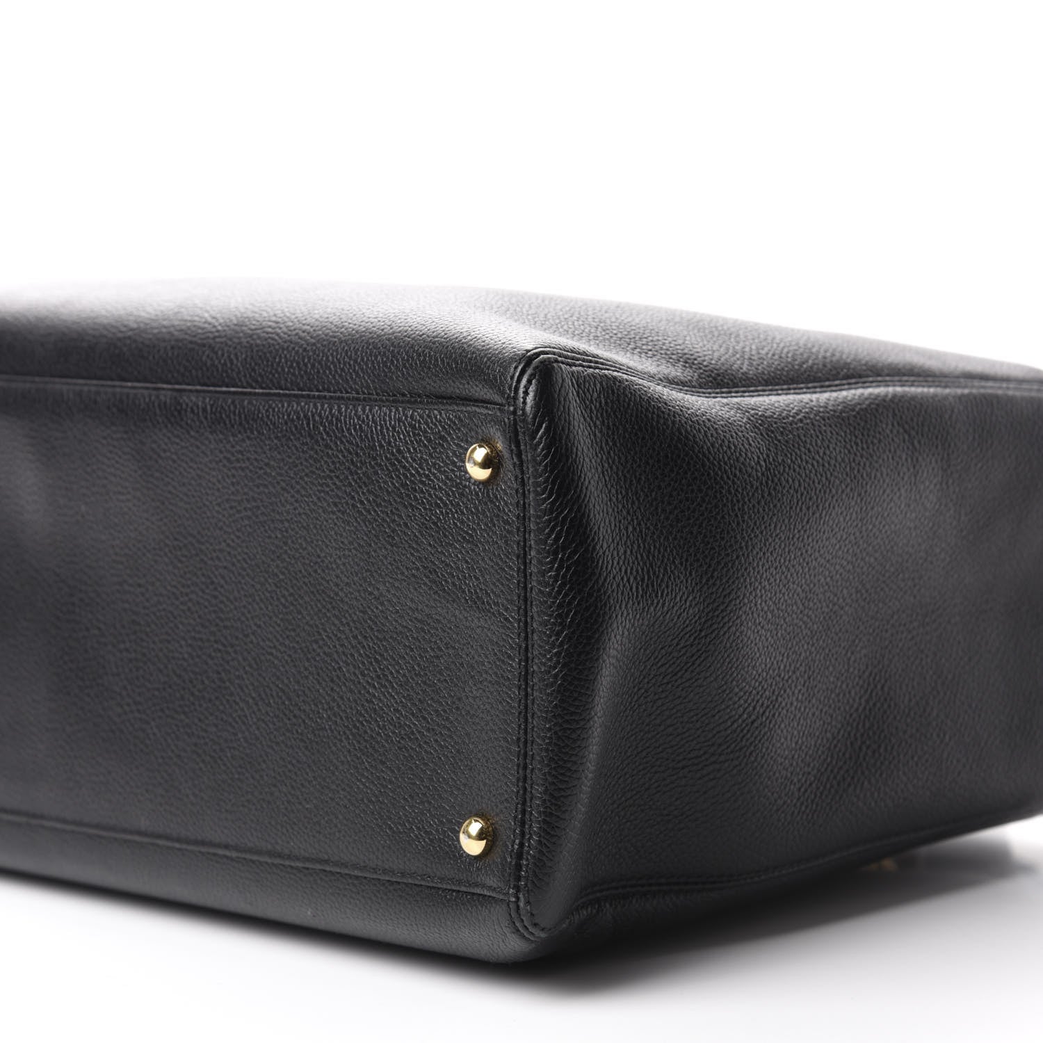 Chanel Calfskin Cerf Executive Shopper Tote Black 9 of 12
