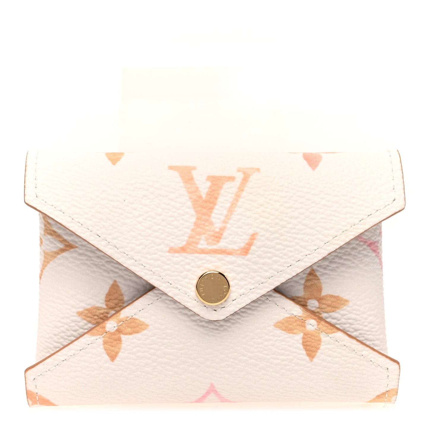 Monogram Resort Small Kirigami Pochette Insert White Beige
