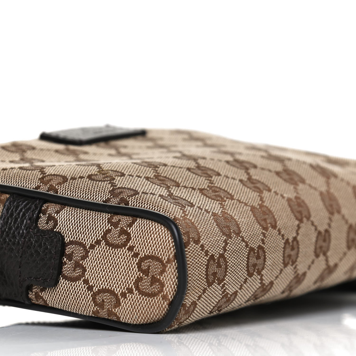Gucci Monogram Belt Bag Dark Brown 5 of 12