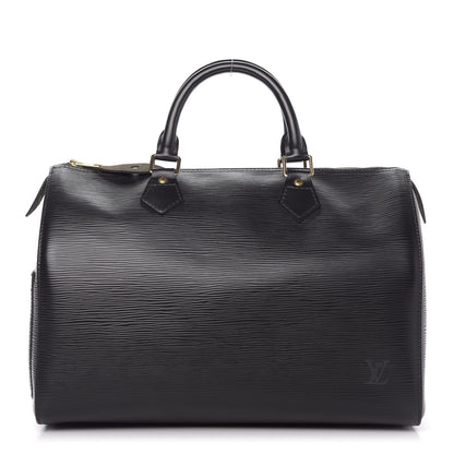 Louis Vuitton Epi Speedy 30 Black 1 of 9