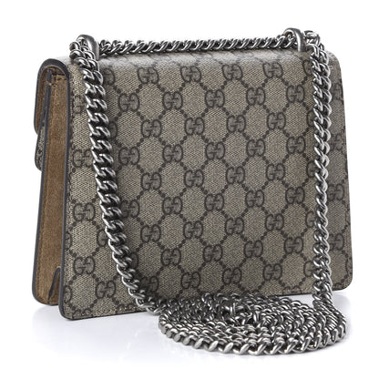 Gucci GG Supreme Monogram Mini Dionysus Shoulder Bag Taupe 3 of 10