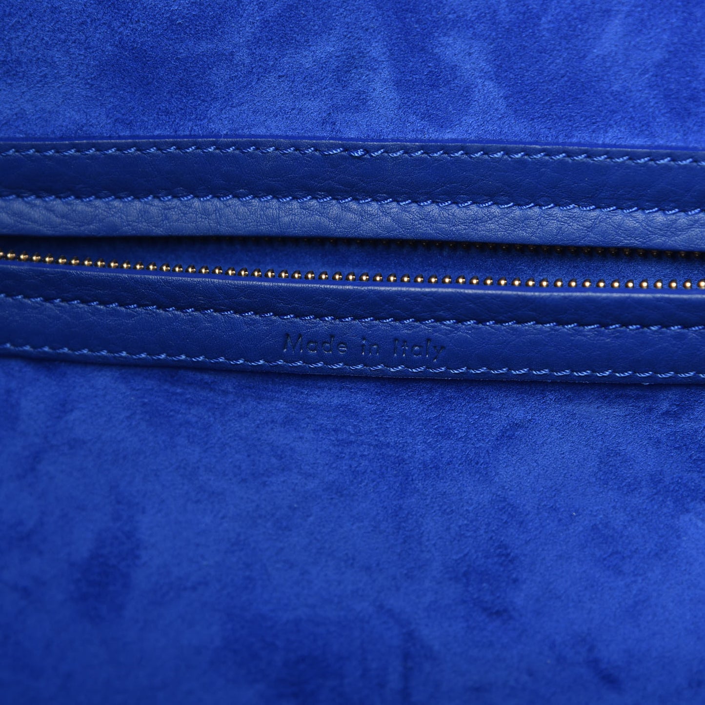 Supple Calfskin Medium Phantom Luggage Royal Blue