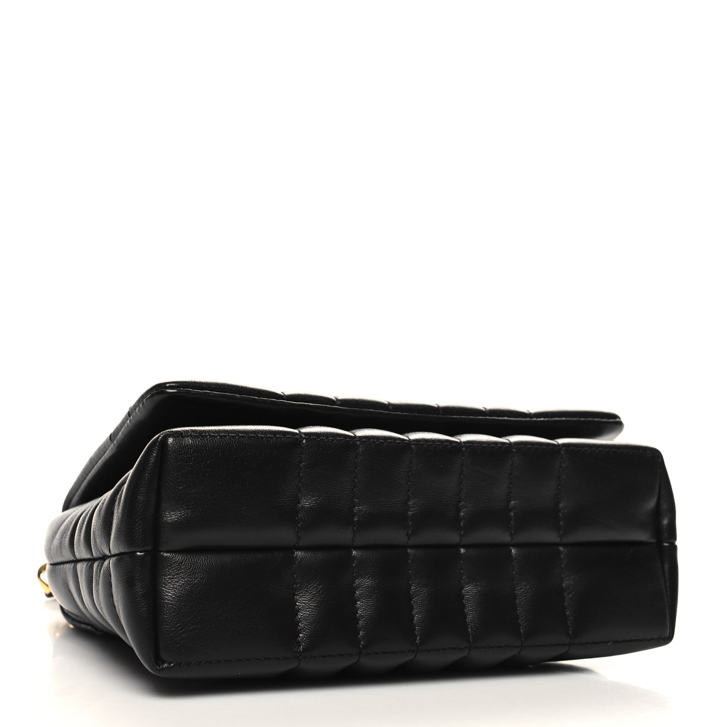 Lambskin Quilted Mini Lola Bag Black